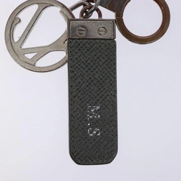 LOUIS VUITTON Taiga Porte Cles Neo LV Club Charm Gray - Picture 11 of 12